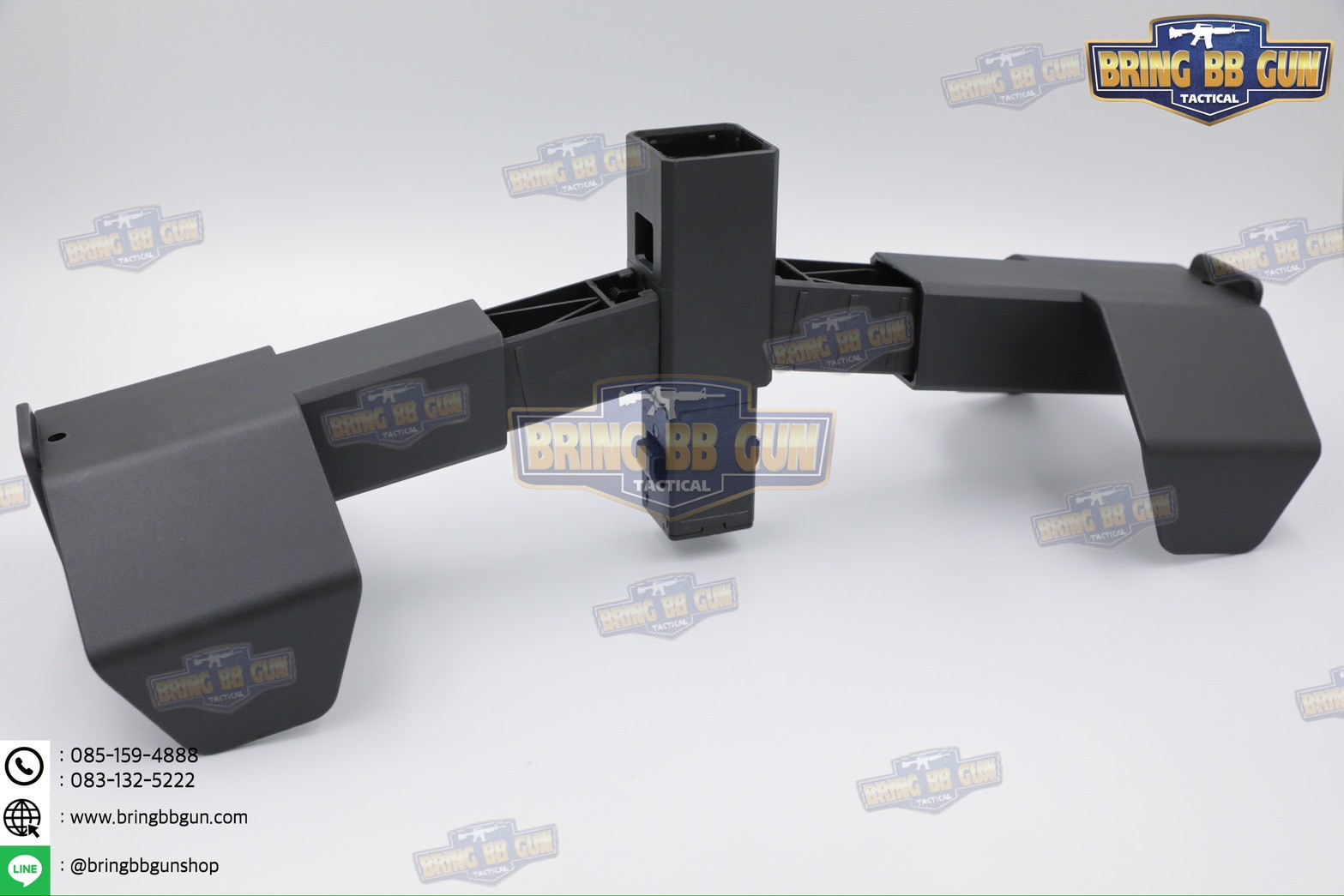 แท่นวางหมวก-เสื้อเวส-เข็มขัด (เสาแขวนหมวก-เสื้อเวส-เข็มขัด) (ที่แขวนอเนกประสงค์) (Equipment Display Stand)