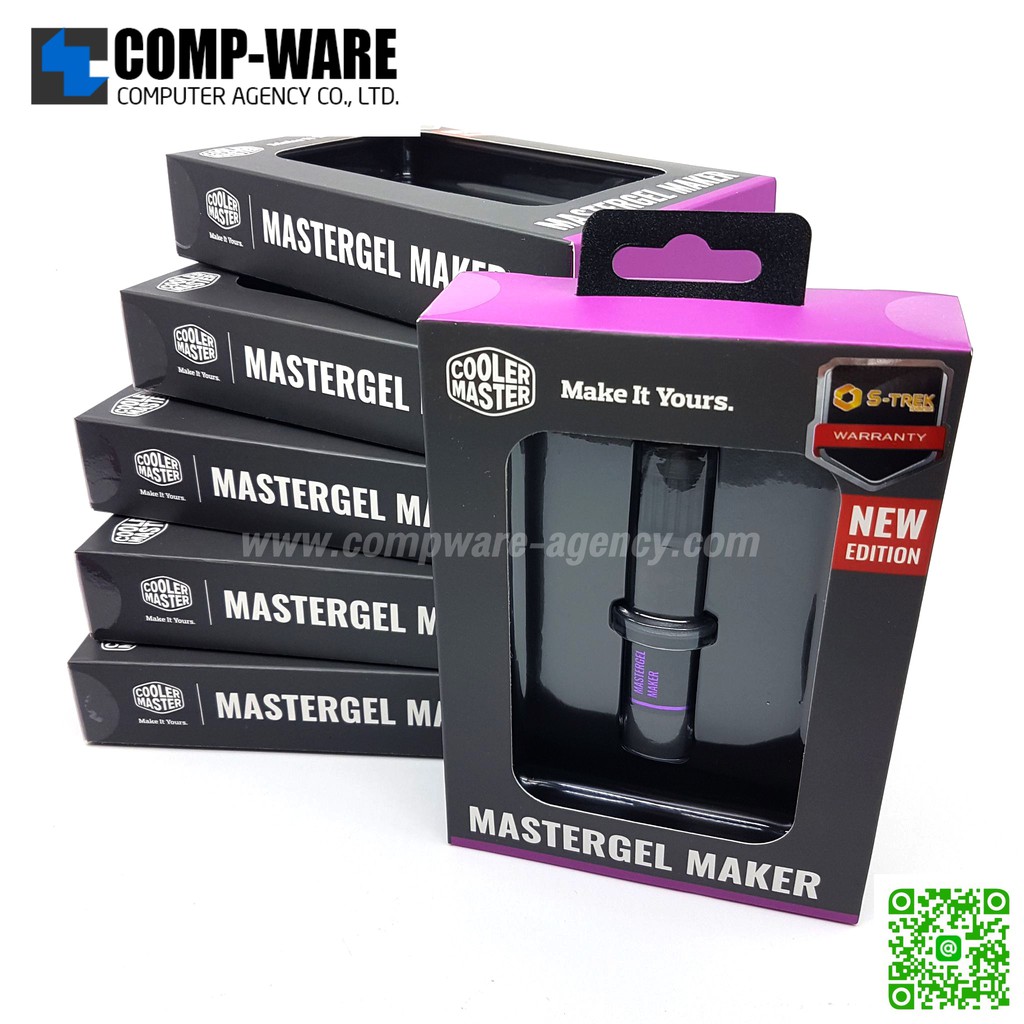 Cooler Master Silicone MasterGel Maker ซิลิโคนระบายความร้อน สำหรับ CPU/GPU ( MGZ-NDSG-N15M-R2 ) No Warranty