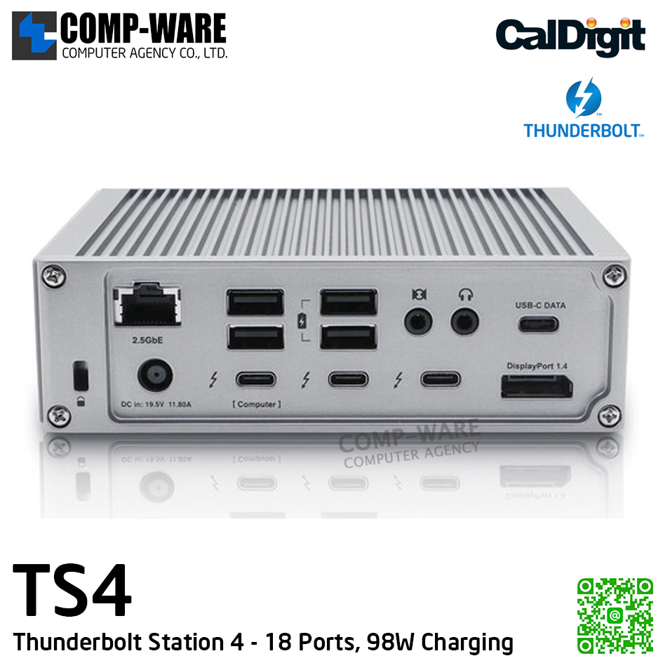 CalDigit Thunderbolt Station 4 (18 Ports of Extreme