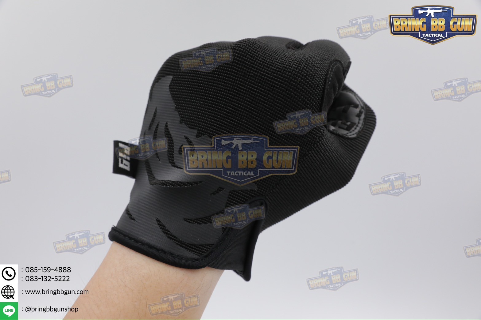 ถุงมือเต็มนิ้ว ทรง Delta (Tactical Glove) (ถุงมือหมูป่า) (Full Dexterity Tactical Glove) (Utility Model) (FDT)