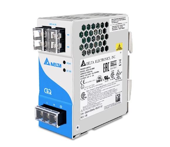 Delta Power Supply DRP024V120W1AA 24V/5A (120W) ,220V