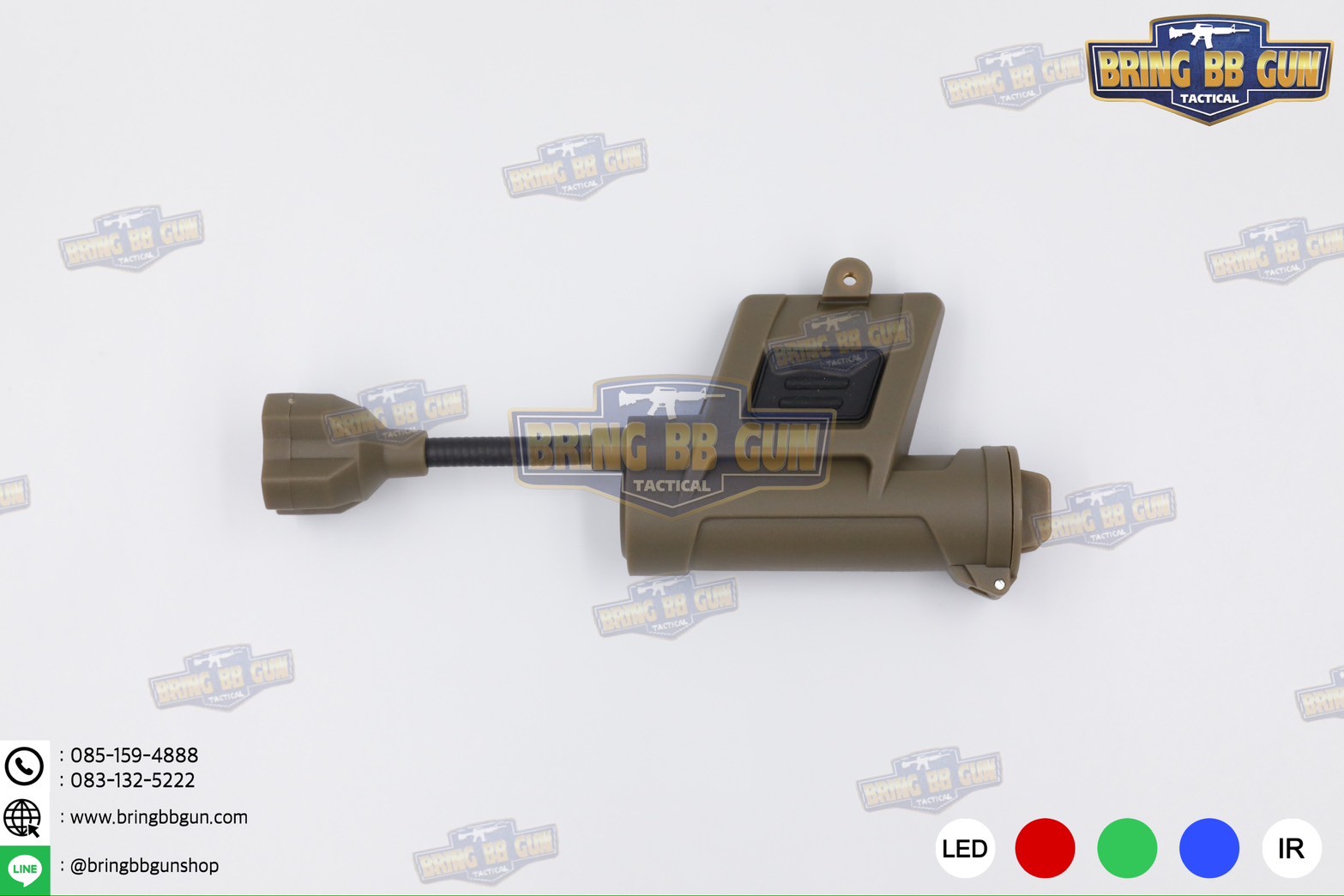 ไฟฉายติดหมวก MPLS Charge 4.0 (Military Helmet Light System) (ไฟฉายติดหมวกทรงPrinceton Tec)