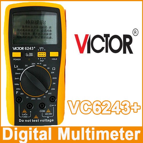 Digital LCR Meter VICTOR 6243 ราคาประหยัดคุณภาพดี