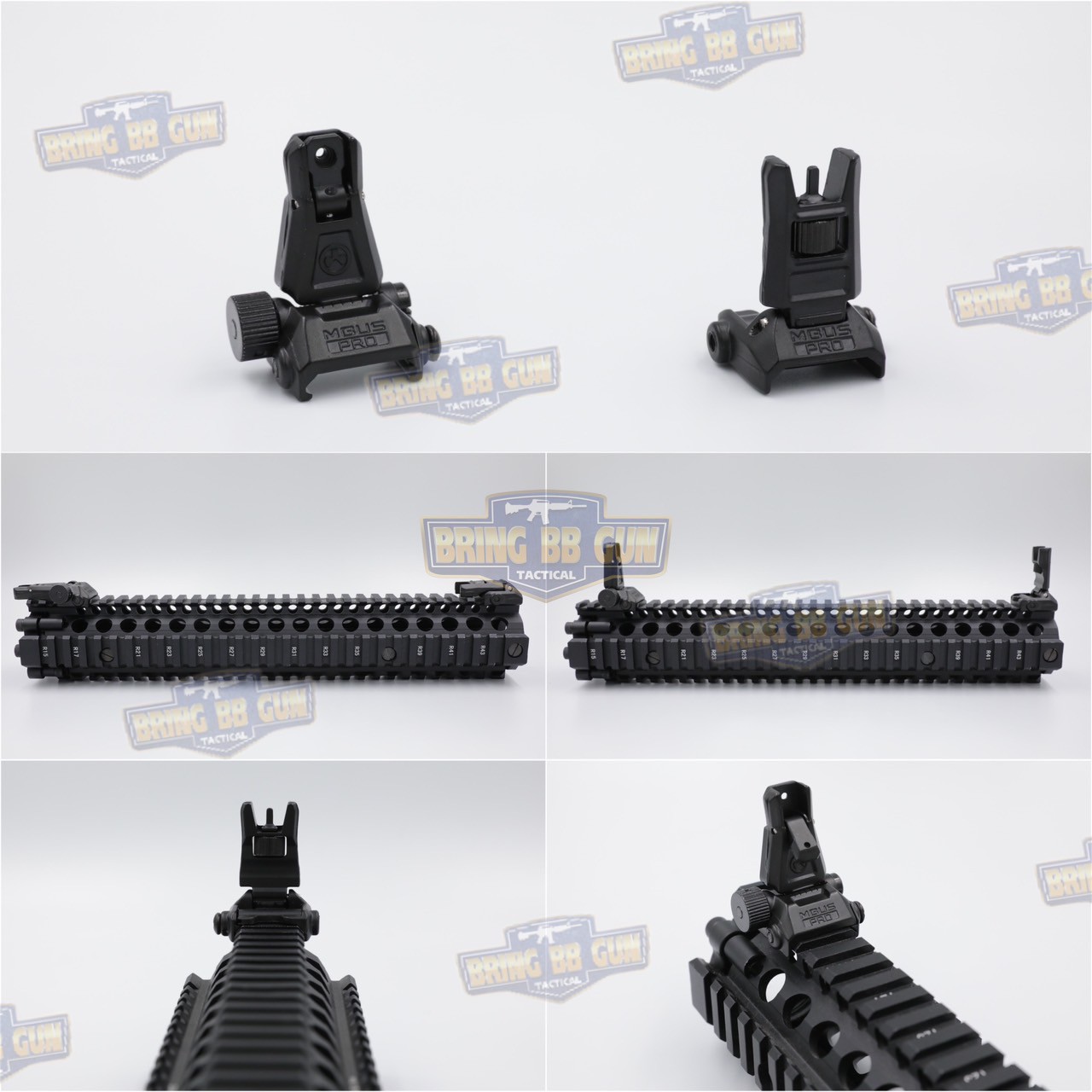 ศูนย์หน้า-หลังพับได้แบบโลหะ รุ่น MBUS PRO