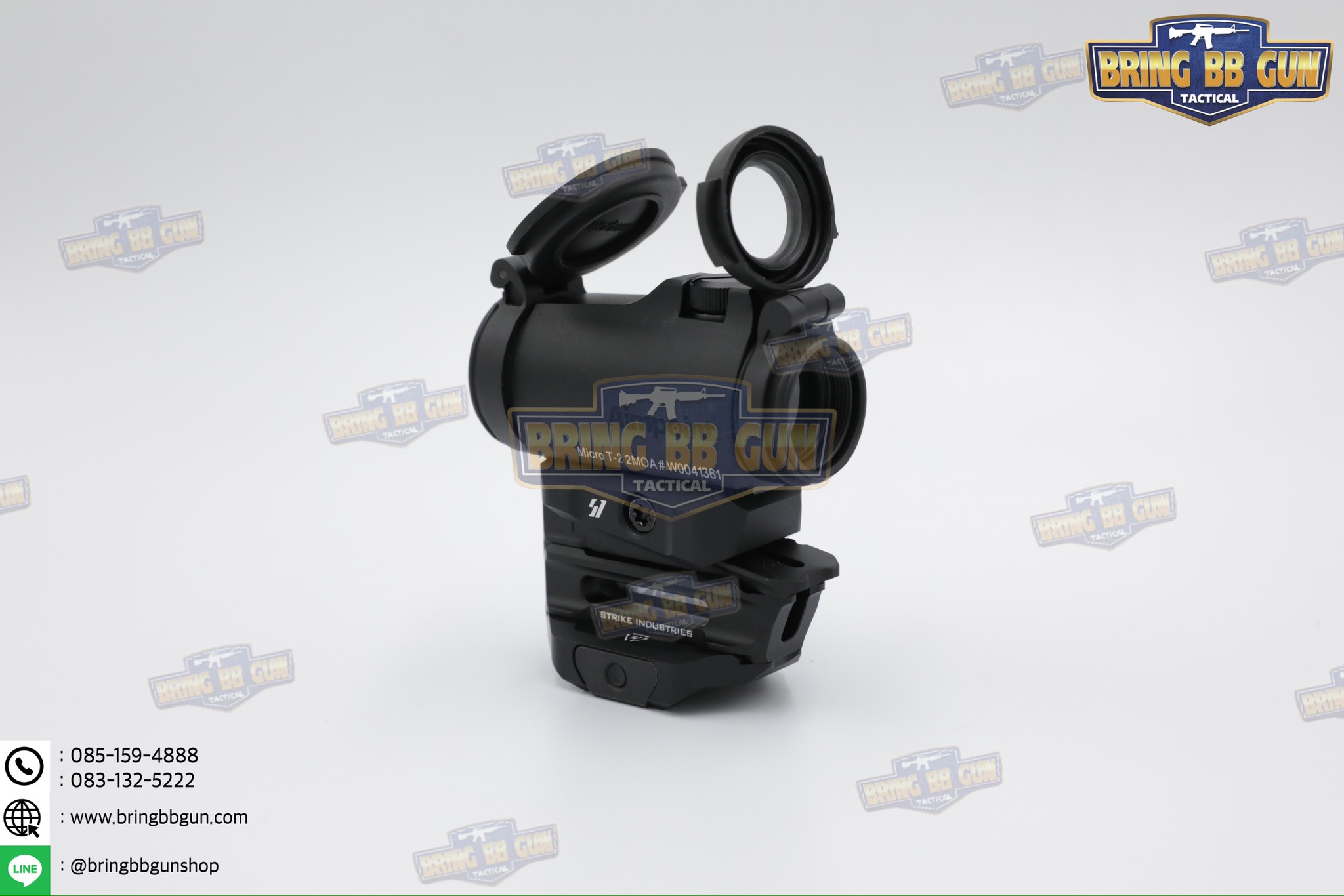 ขาจับดอท Strike Variable Optic Mount สำหรับดอท T1/T2/M5 (Strike Variable Optic Mount for Aimpoint Micro Standard) (SI VARIABLE OPTIC MOUNT) (Strike Industries) (Aimpoint T-1/T-2/H-1/H-2 or other same optic housing height red dots)