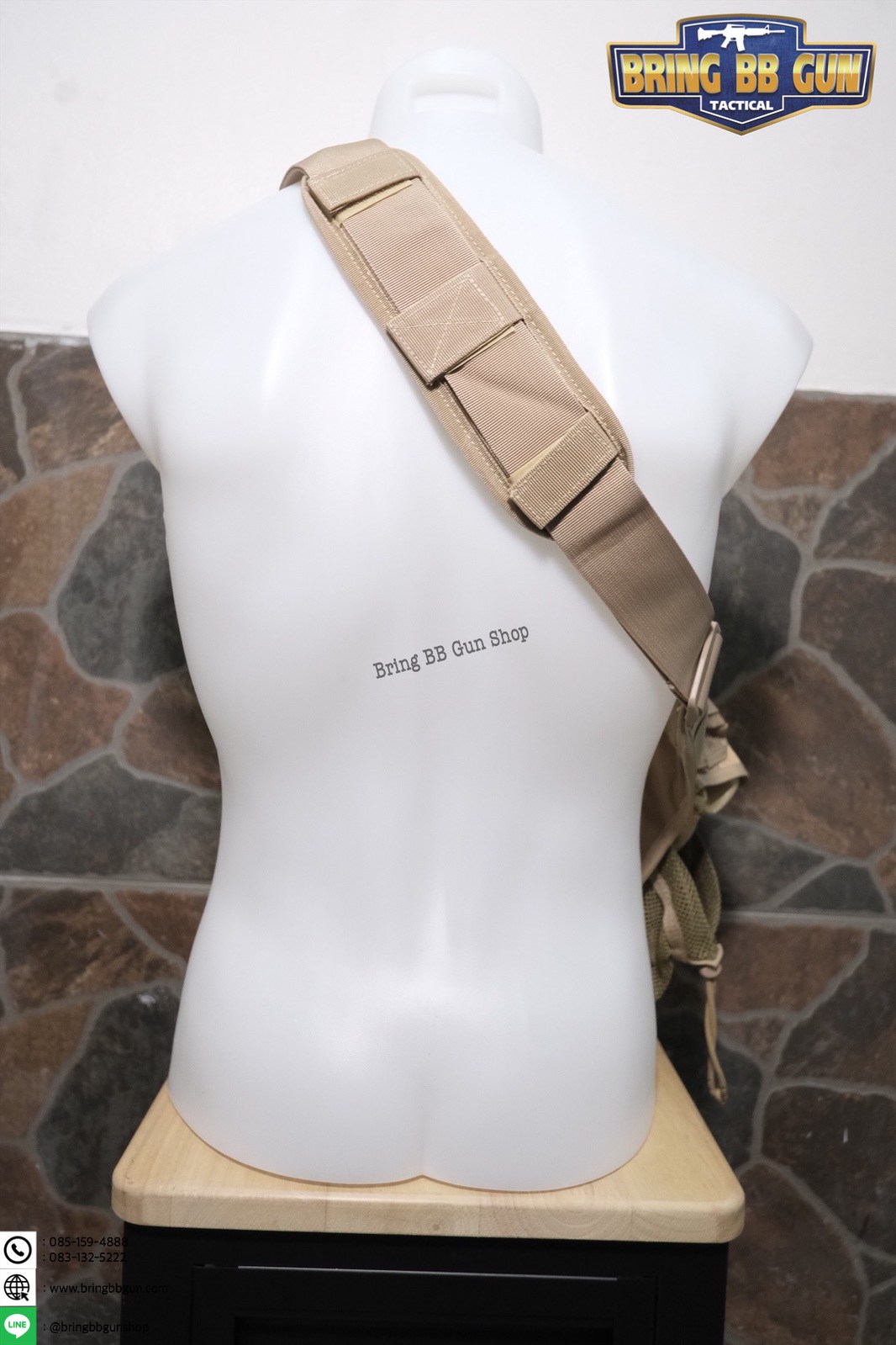 กระเป๋าสะพายข้าง-คาดอก รุ่น ทรงสามเหลี่ยม (เป้สะพายหลัง)