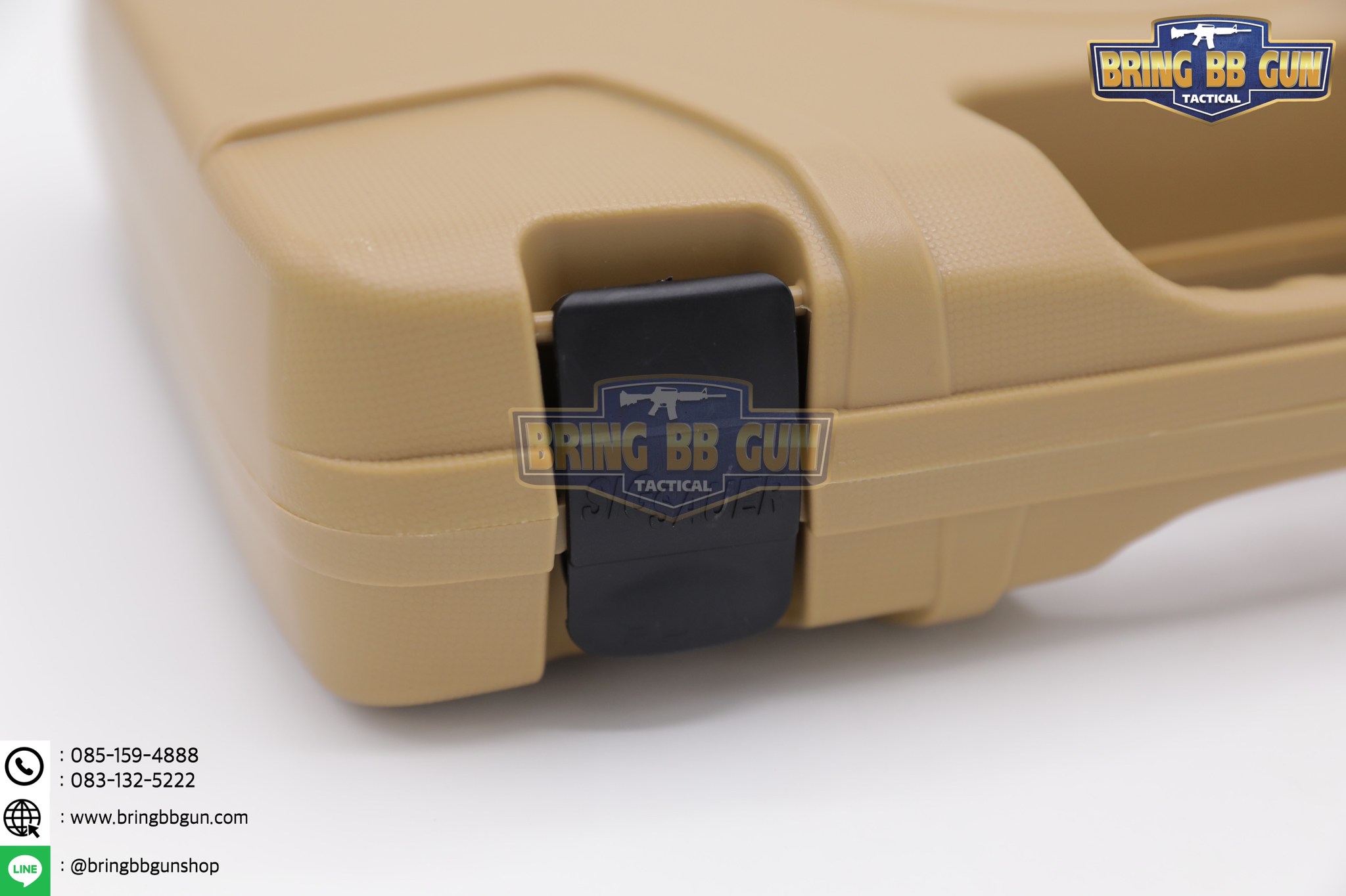 กล่องปืนสั้น Sig Sauer (กล่องปืนสั้น B10) (เคสกันกระแทรก) (Lockable Pistol Case)