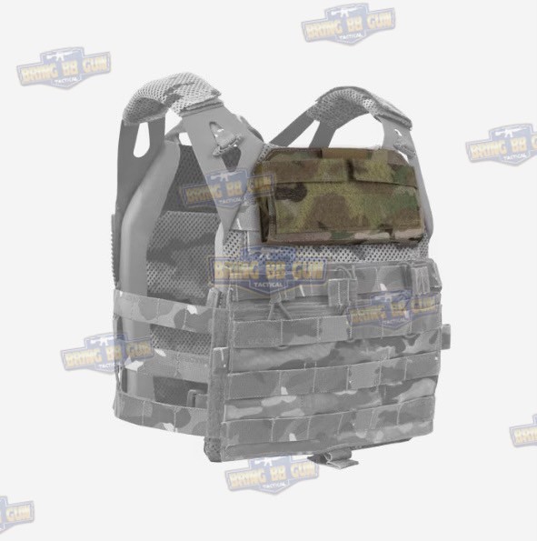 Tactical Phone Pouch เคสโทรศัพท์ติดเสื้อเวส ทรง Admin Pouch (Folded Navigation Board) (Navboard Fliplite Chest Smartphone Mount)