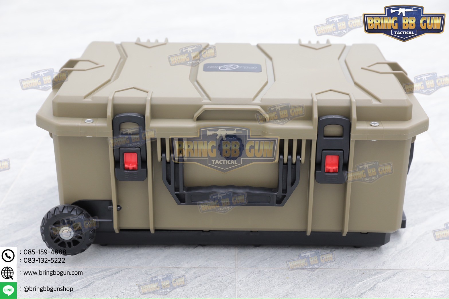 กล่องปืนสั้นแบบมีล้อลาก Plasma Case รุ่น P05 (SW1022C-R) (เคสกันกระแทรกแบบมีล้อลาก Plasma) (กล่องกันกระแทก)