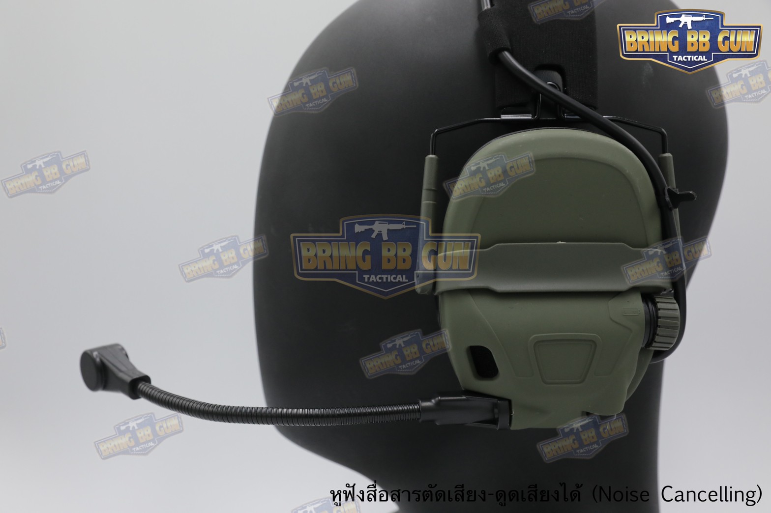 หูฟังสื่อสารตัดเสียงได้ ทรง Ops-Core AMP (FCS AMP tactical communication shooting headset noise reduction) (AMP)
