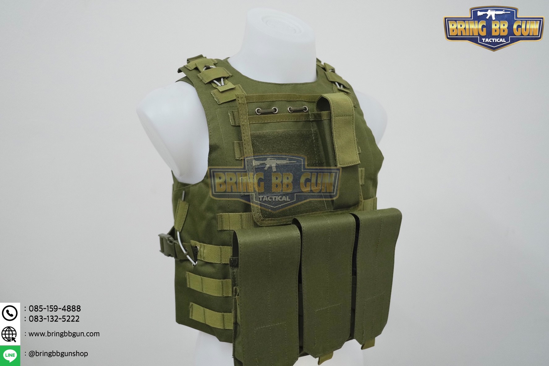 เสื้อเวส รุ่น สลิง (เสื้อเวสสลิง) (เวสสลิง) (เสื้อเกราะ Vest สลิง)