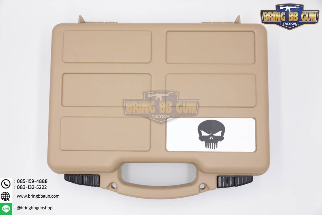 กล่องปืนสั้น Punisher (กล่องปืนสั้น B7) (กล่องปืนสั้น Light Weight) (Lockable Pistol Case)