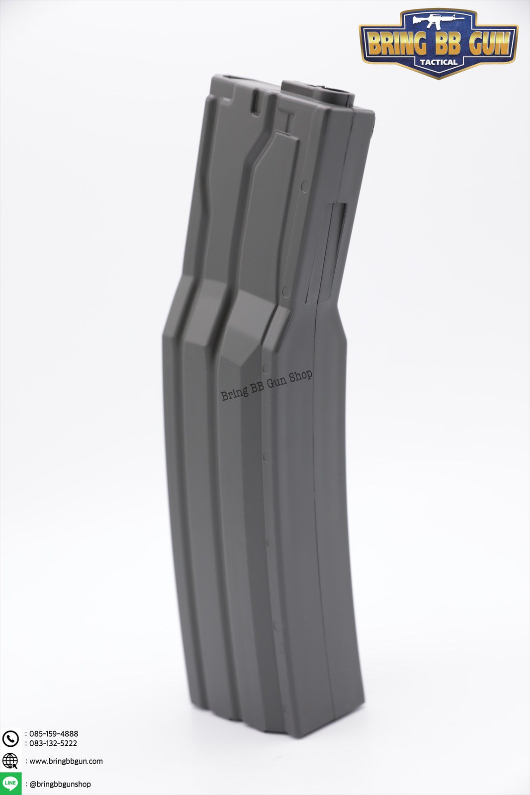 แม็กกาซีน M4 แบบปั่น ยี่ห้อ Ares ทรง Mega Magazine