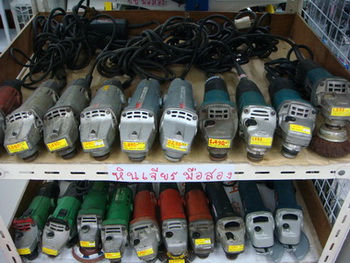 หินเจียร Makita Bosch Maktec Hitachi ของแท้ สภาพดี พร้อมใช้งาน ขายถูก จำนวนมาก