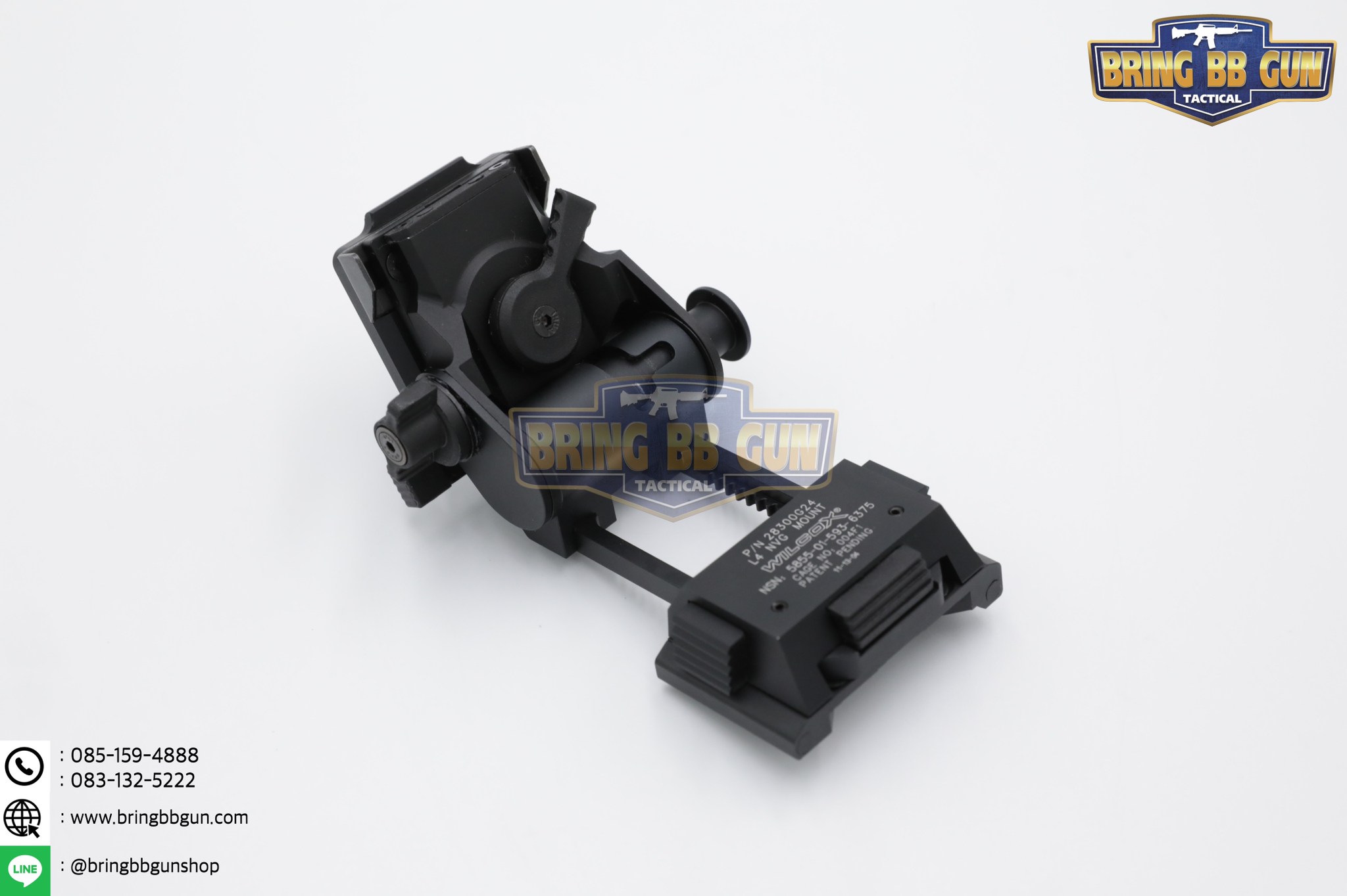 ขาจับกล้องไนท์วิชั่น Wildcox (ขาจับกล้องไนท์วิชั่น แบบอลูมิเนียม) (L4G24 NVG Mount) (Night Vision Goggle Mount)