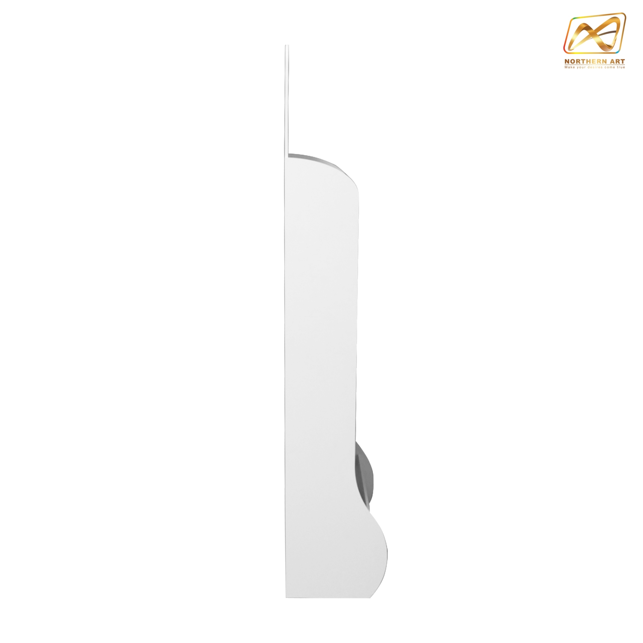 ชั้นวางสินค้าพลาสวูด 5 ชั้น ขนาด (W)55 x (D)25 x (H)160 ซม.พลาสวูดหนา 8 มม.พร้อมงานพิมพ์