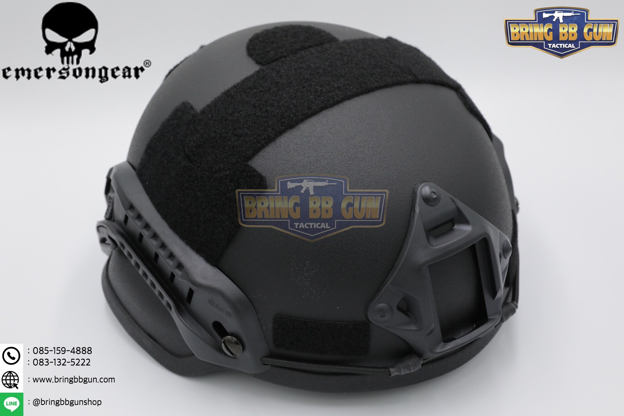 หมวก Mich 2002 ยี่ห้อ Emerson (EMERSON ACH MICH 2002Helmet-Special action version) (ACH Mich 2002 Helmet)