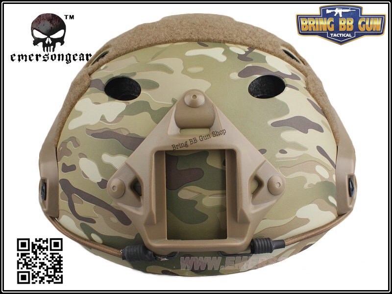 หมวกฟาส ยี่ห้อ Emerson รุ่นเลนส์กระจก (Fast Helmet PJ Type)