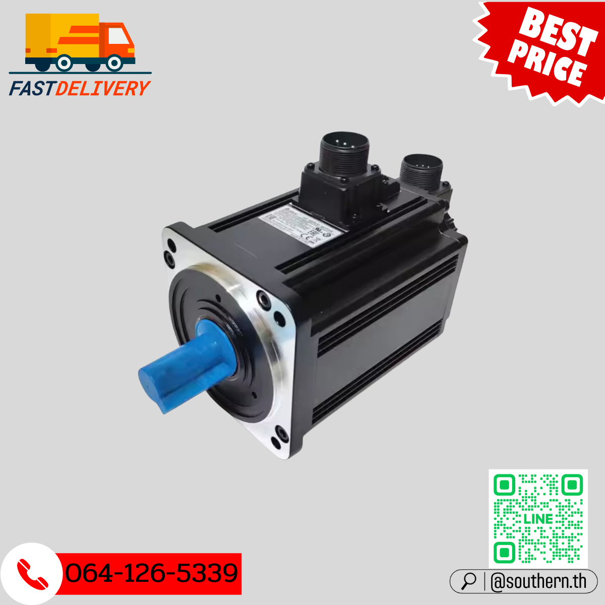 Delta AC Servo Motor ECMA-C21010FS 1kw (with brake)