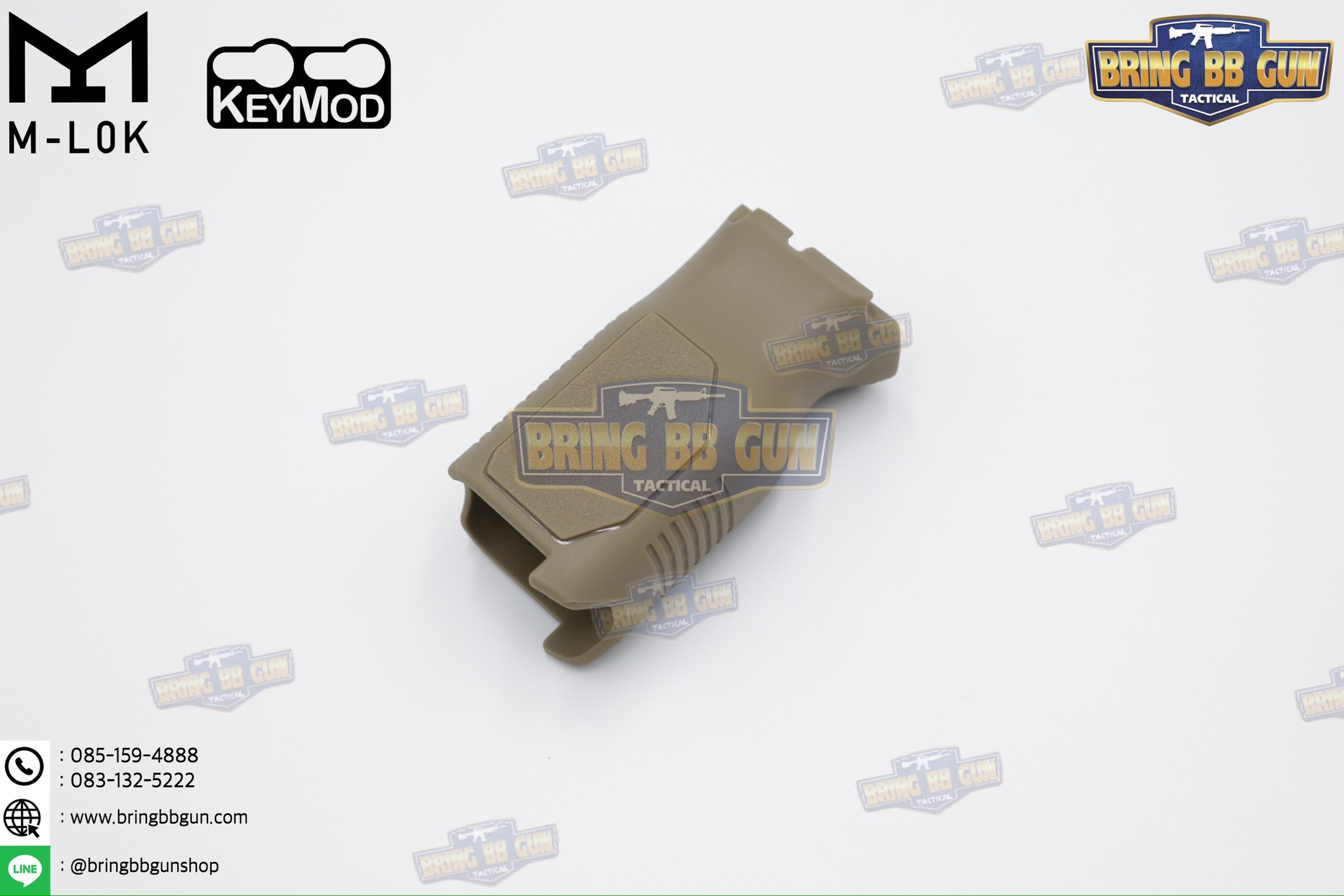 กริ๊ปมือหน้า STRIKE AVG (รุ่นยาว) (ใช้ได้กับชุดหน้าระบบราง M-Lok และ ระบบราง Keymod เท่านั้น)