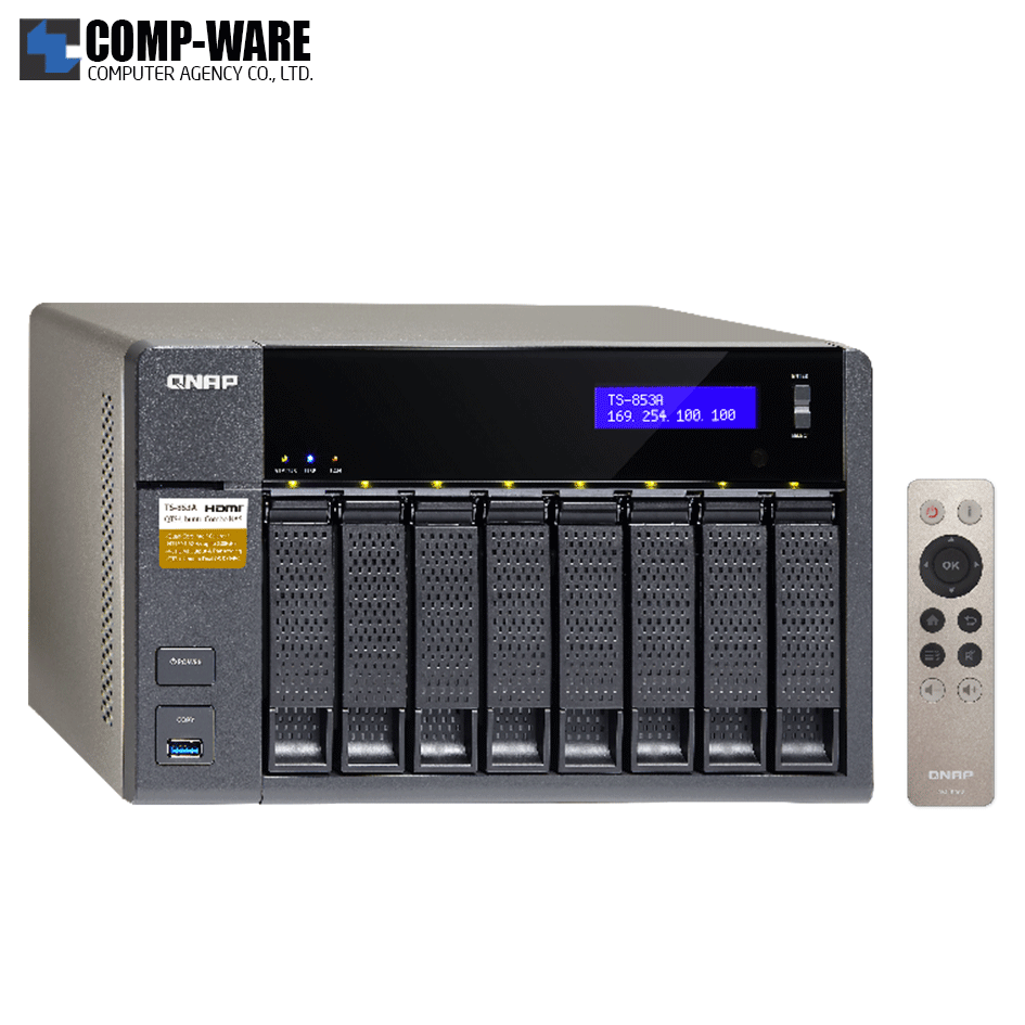 QNAP NAS (8-Bay) TS-853A (4GB RAM)