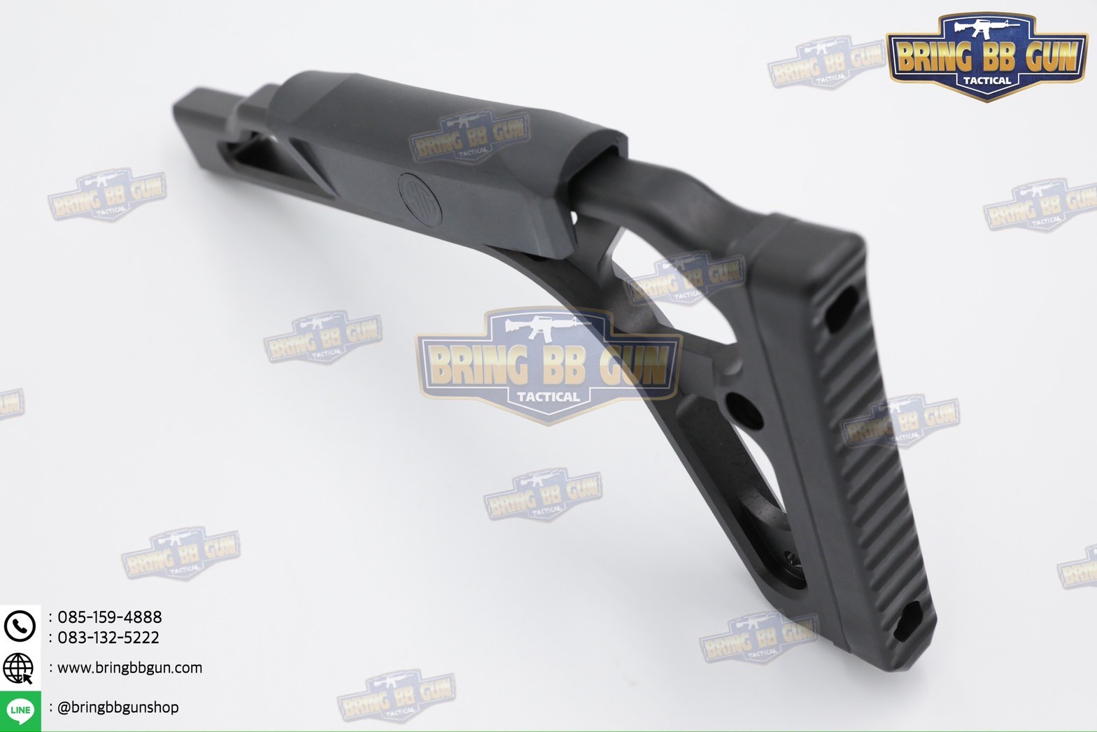 ที่รองแก้มพานท้าย Skeletonized ทรง Sig (MCX/MPX Skeletonized Stock Riser) (Stock Riser) (Cheek Riser)