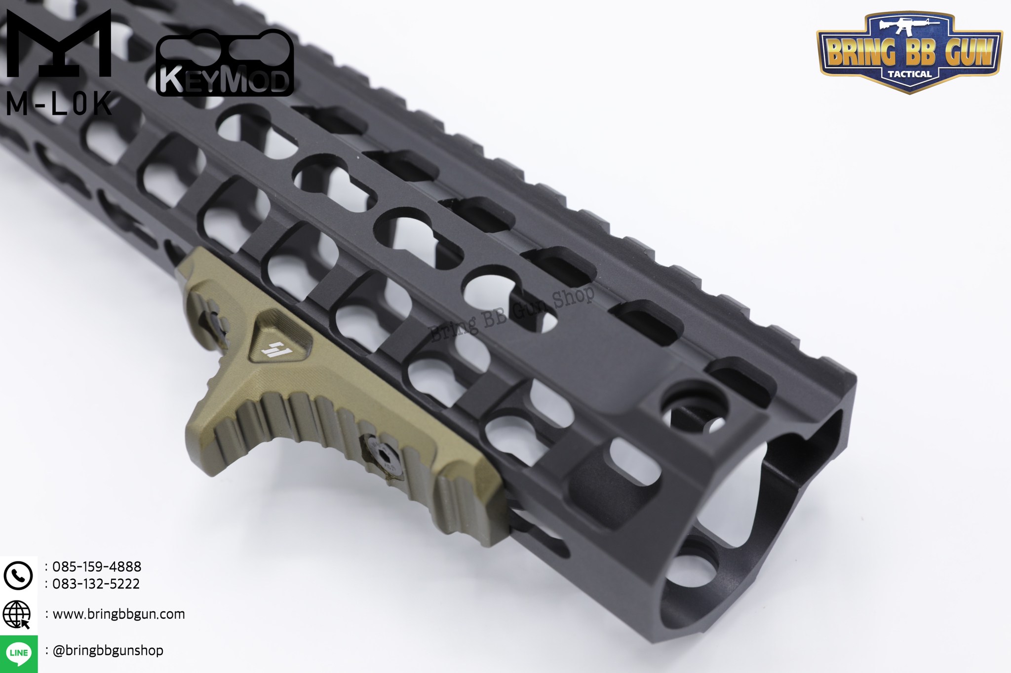 กริ๊ปมือหน้า ยี่ห้อ Strike Industries (ใช้ได้กับชุดหน้าระบบราง M-Lock และ Keymod)