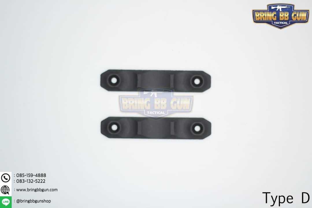 M-Lok Cover แบบพลาสติก (ใช้ได้กับชุดหน้าระบบราง M-Lok เท่านั้น)