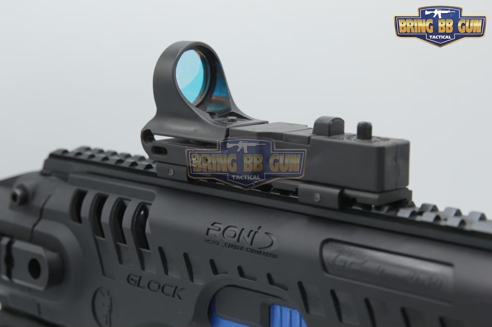 ชุดสุดคุ้ม Roni Gen 2 + เรทดอท + สายสะพายปืน ชุดประกอบปืนสั้น Roni Gen 2 (Glock) สำหรับปืนGlock17/18/19/22/23/25/26/31/32 (Toy Version)