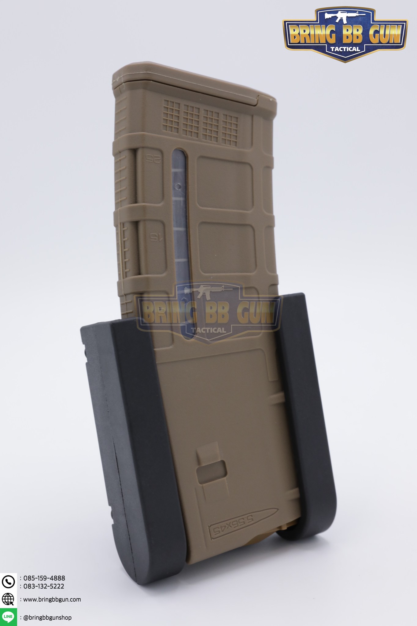 Shotshell Holder for Speed Reloads ซองบรรจุลูกกระสุนลูกซอง ขนาด12Ga 4นัด (ซองจิงโจ้)