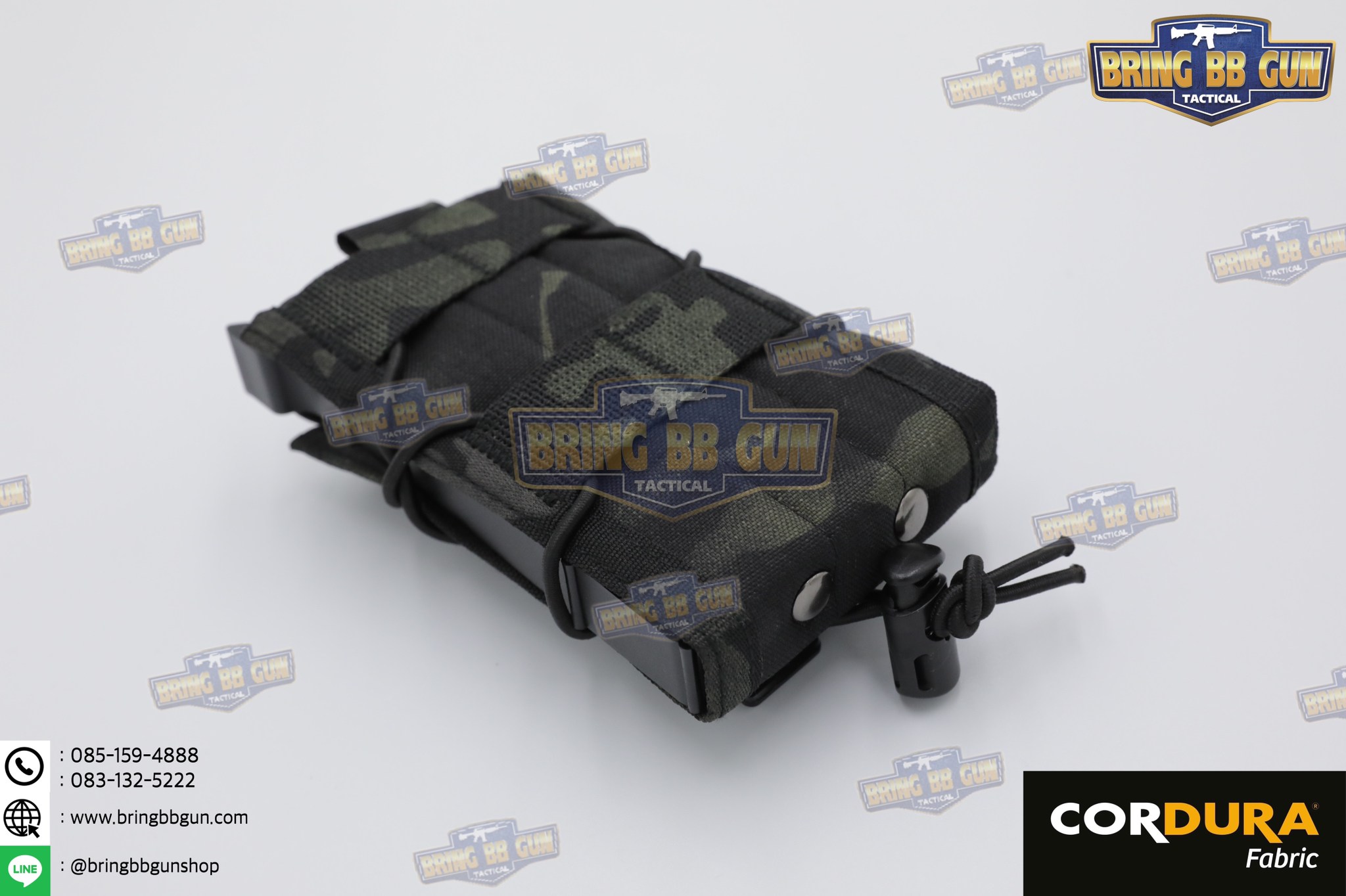 เพ้าแม็กกาซีน ทรง Tiger รุ่น 5.56 (ซองแม็กกาซีนเดี่ยวทรง TACO) (Tiger Type 5.56) (Tiger Type 5.56 Magazine Pouch) (Magazine Pouch)