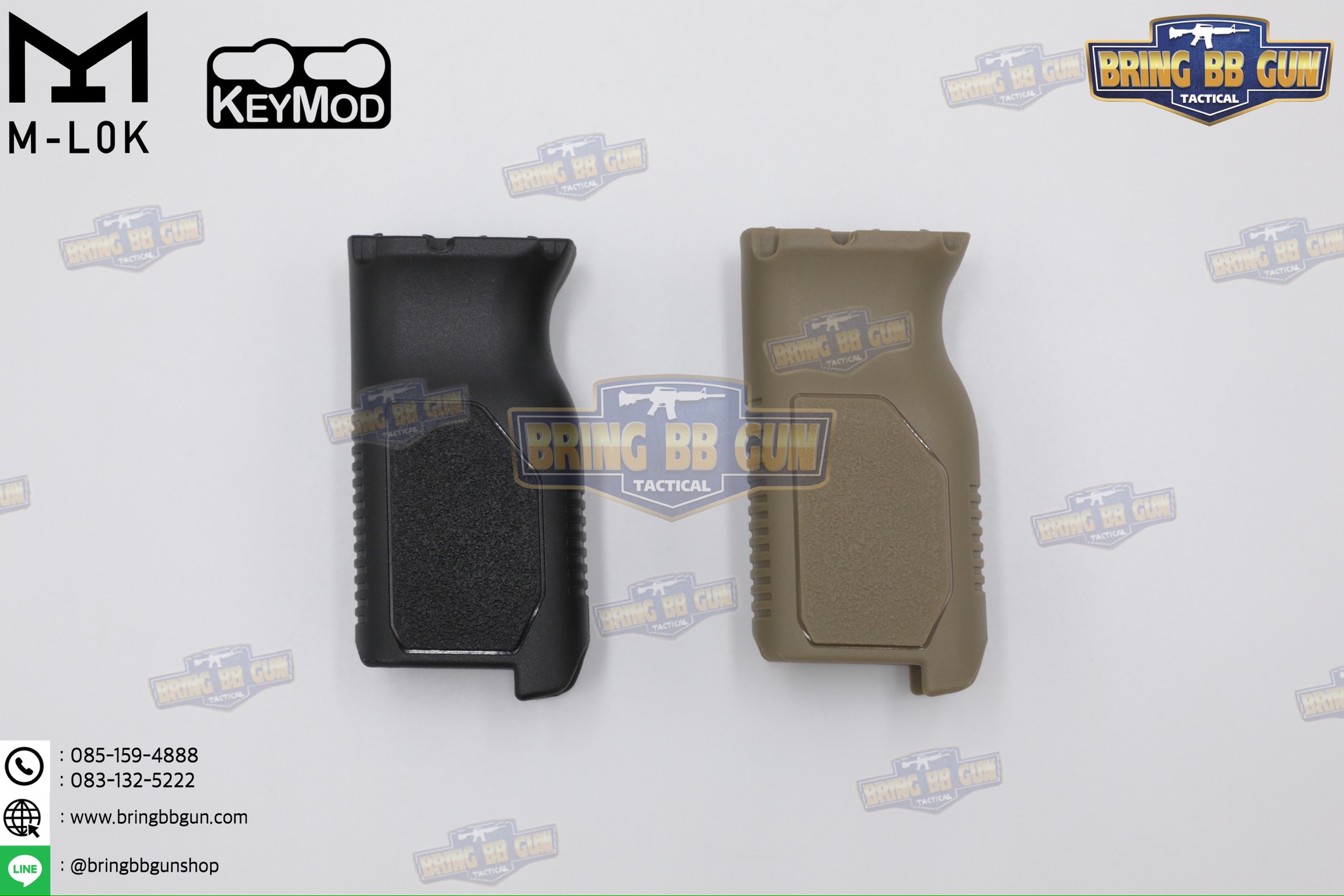 กริ๊ปมือหน้า STRIKE AVG (รุ่นยาว) (ใช้ได้กับชุดหน้าระบบราง M-Lok และ ระบบราง Keymod เท่านั้น)