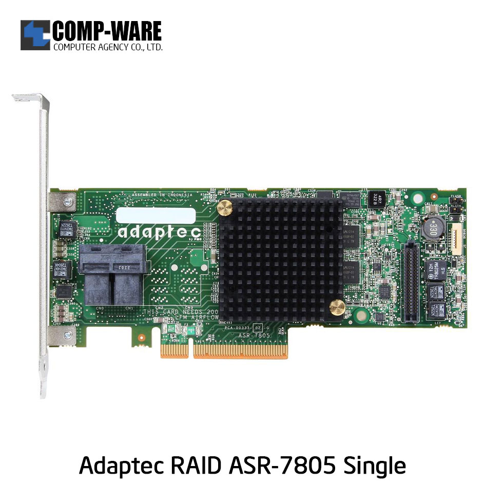 Microsemi Raid Controller 2274100-R (8-Port Internal) PCIe ASR-7805 Single