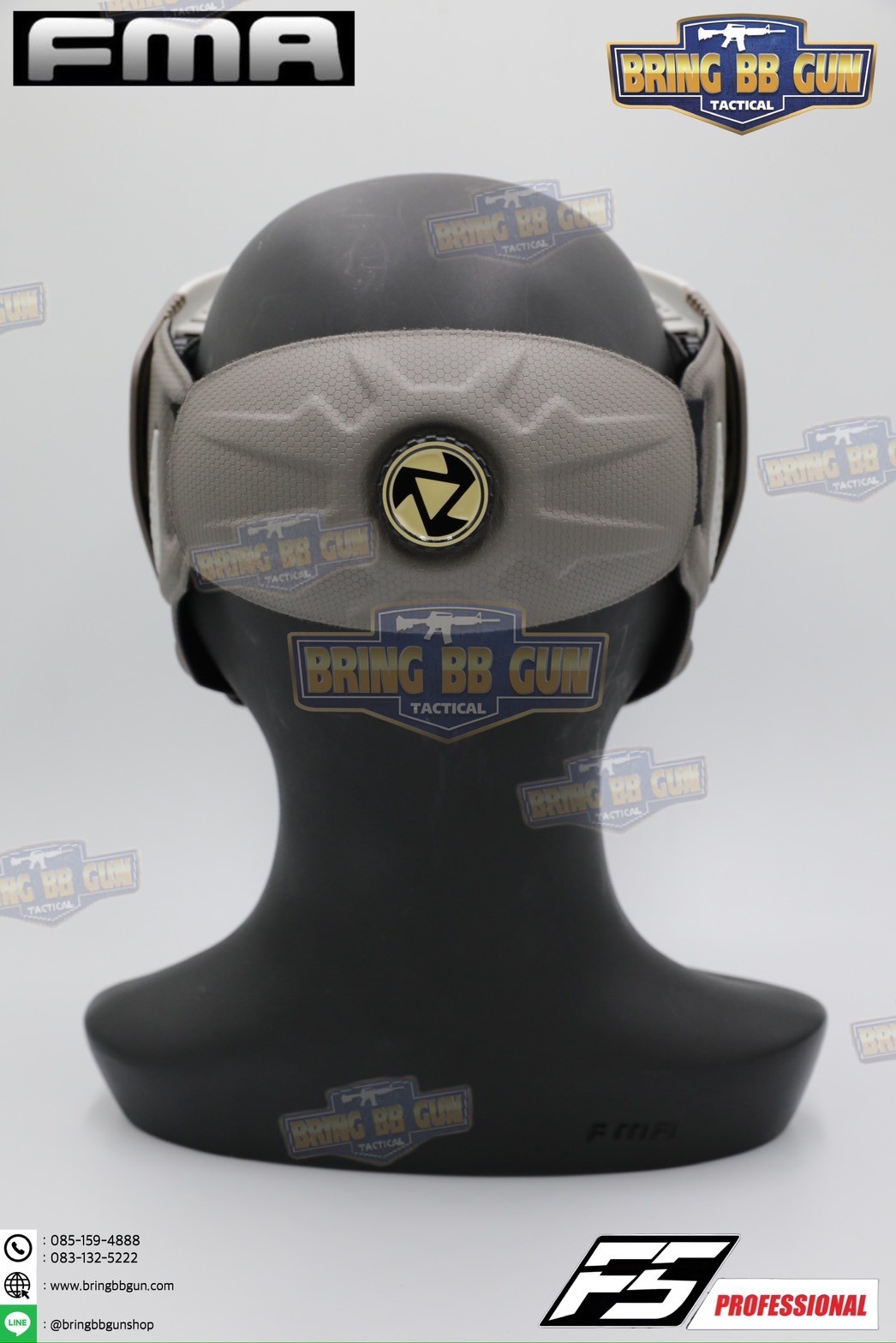 หน้ากาก F5 ยี่ห้อ FMA (FMA F5 STORM GOGGLE MASK) (F5 Professional) (Storm Goggle Mask)