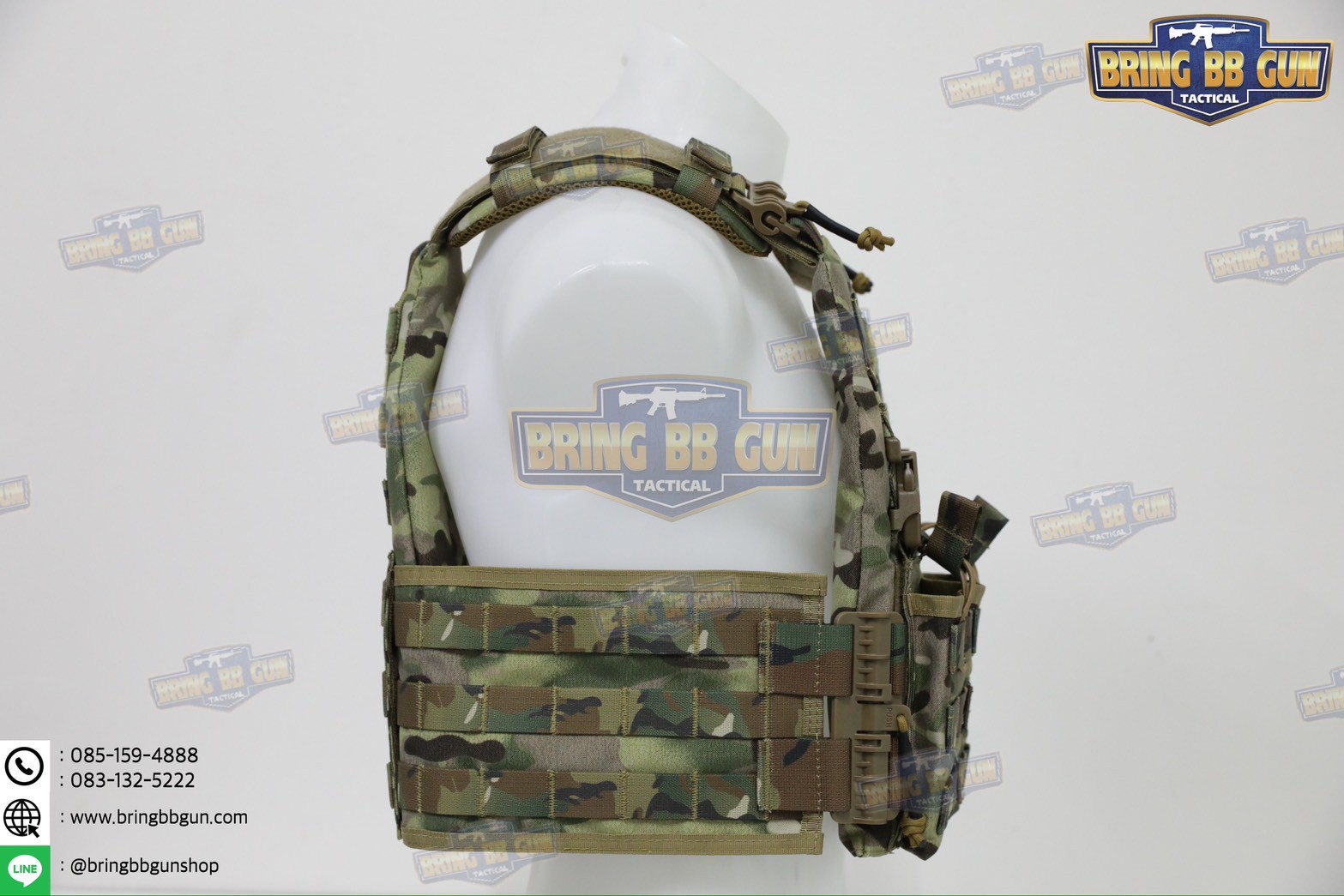 เสื้อเวส รุ่น 6094QRC (ปลดไว) (เวส6094 ปลดไว4จุด)(QRC Ver.2)