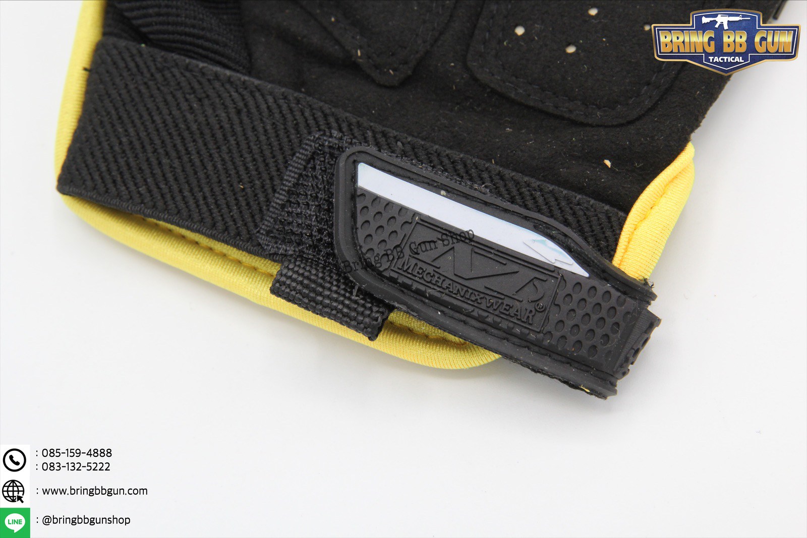 ถุงมือครึ่งนิ้ว ยี่ห้อ Mechanix รุ่น M-Pact