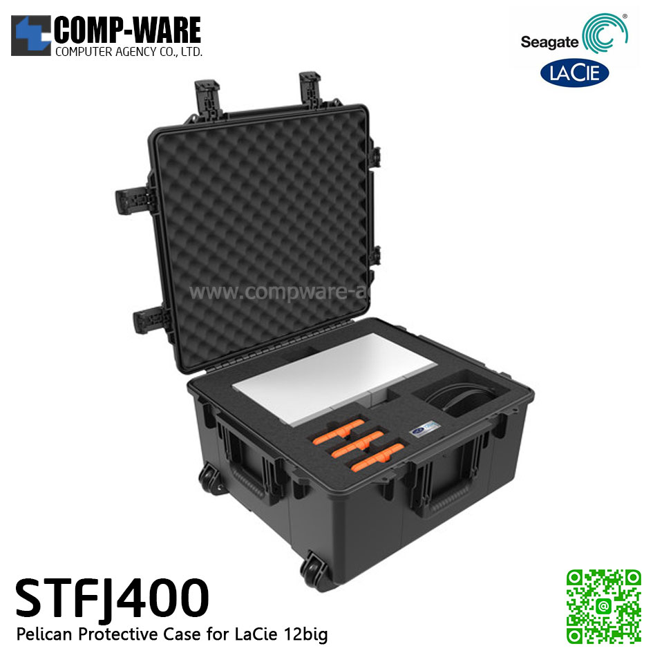 Pelican Protective Case for LaCie 12big - STFJ400 กล่องกันกระแทกคุณภาพสูงจากอเมริกา