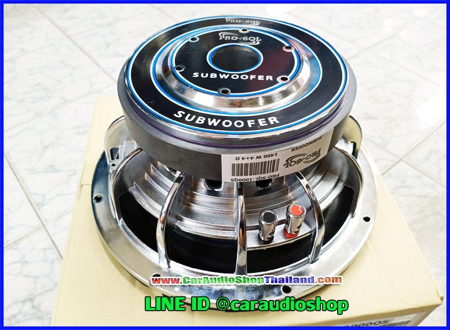 ลำโพงซับ 10 นิ้ว PRO SQL 1000 QS