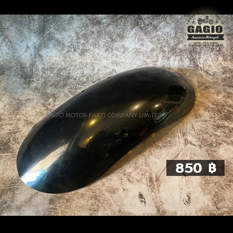 บังโคลนเหล็กแบบสั้นสีดำ วินเทจ Custom ได้ทุกรุ่น