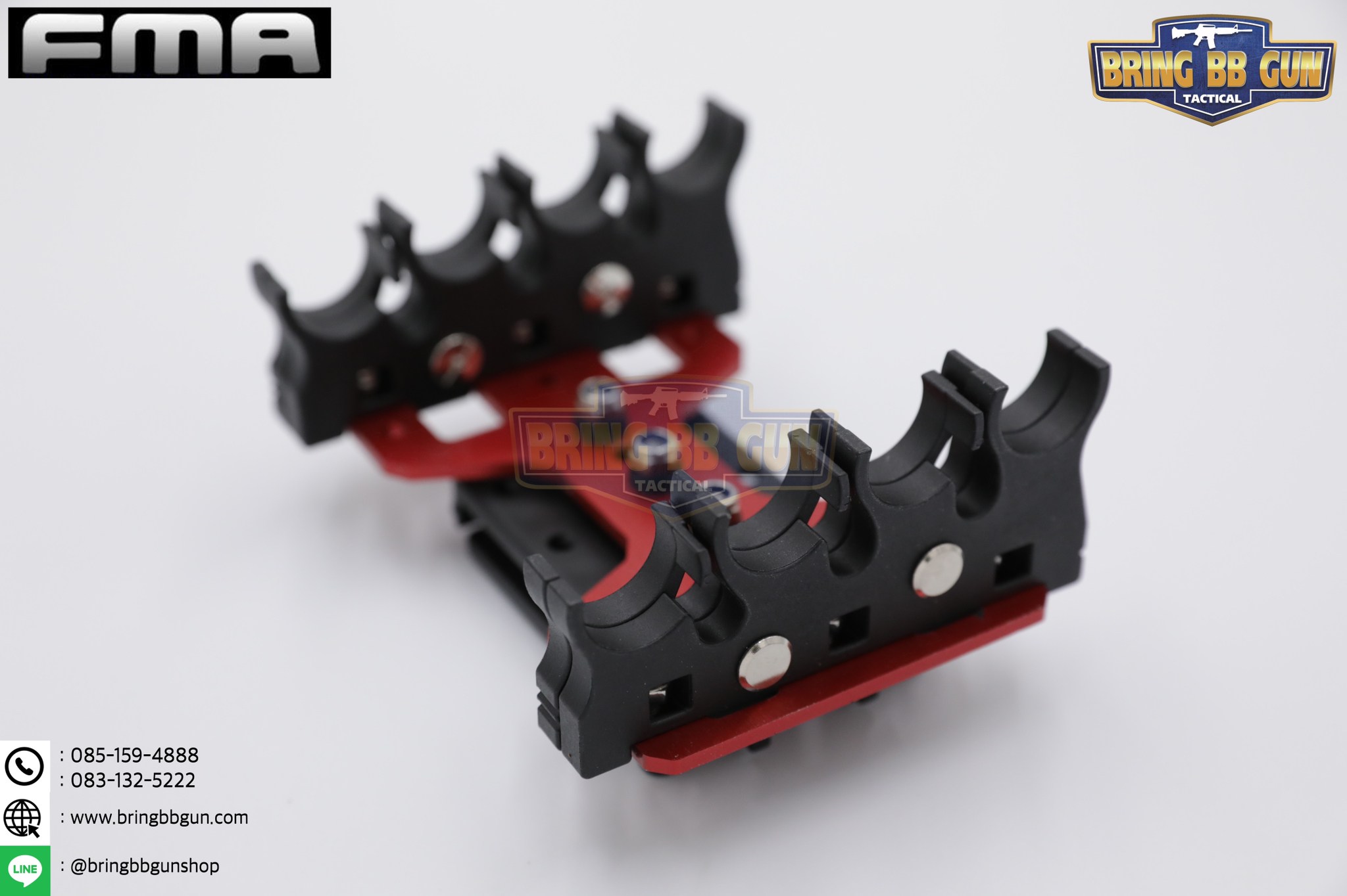 จิงโจ้ใส่กระสุนลูกซอง 8 นัด (แผงกระสุนลูกซองจิงโจ้โหลดเร็ว 8 นัด) ยี่ห้อ FMA รุ่น บอดี้อลูมิเนียม FMA Pratical 8Q shotshell Carrier（CNC)