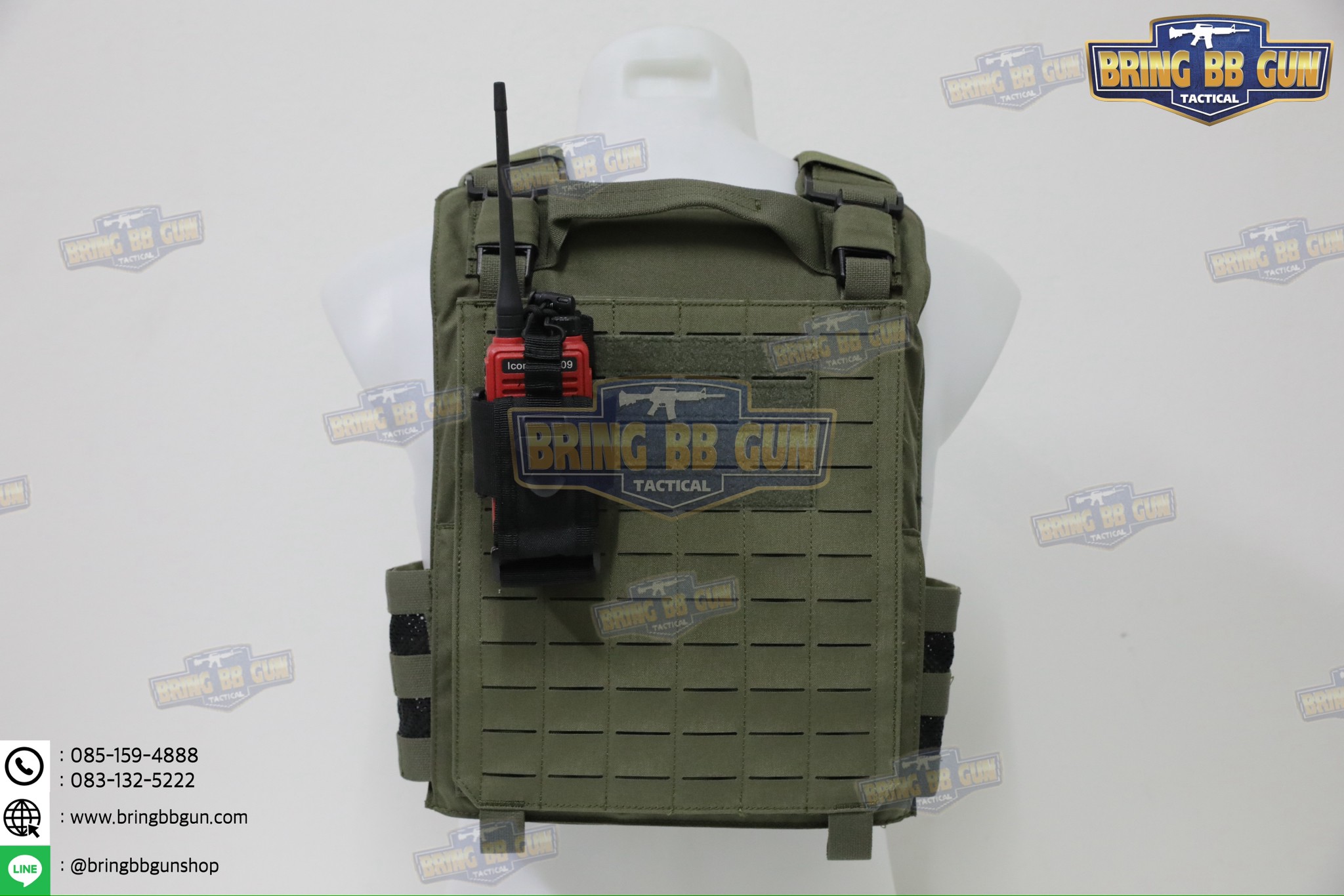 ซองวิทยุสื่อสารแบบผ้า Universal (ซองวิทยุสื่อสารแบบผ้า ปรับใส่ได้ทุกรุ่น) (Radio Holster)