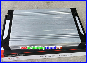 แอมป์ 4 CH คุณภาพสูง GROUND ZERO GZBA 4120 (เสียงดี)