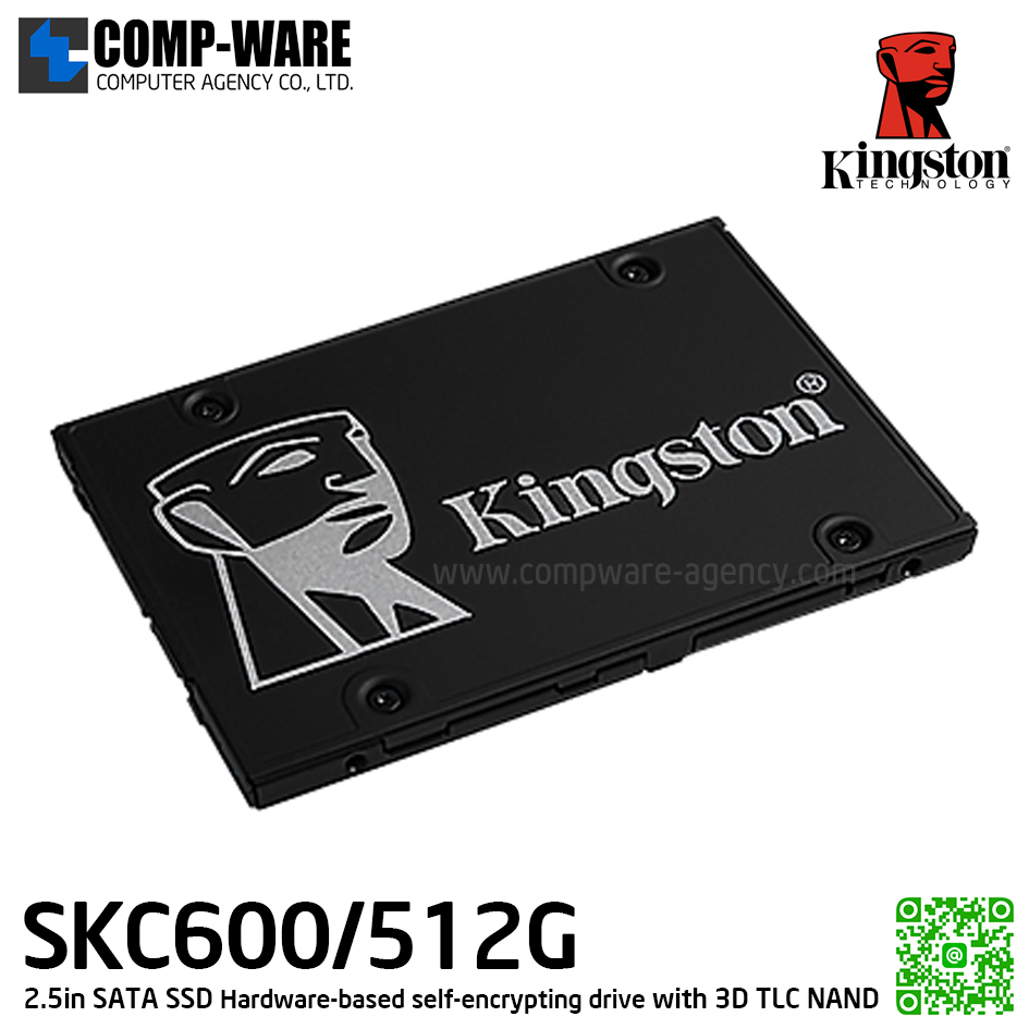 Kingston 512GB KC600 SATA 6Gb s 2.5" Internal Solid State Drive SKC600/512G