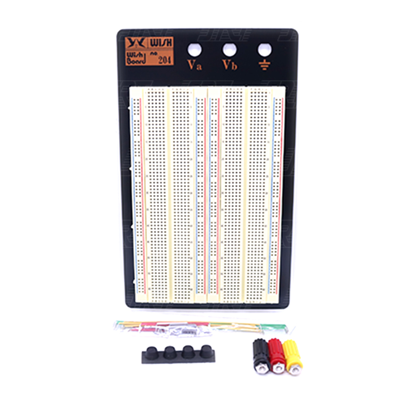 แผ่นทดลองวงจร WISH BOARD | แผ่นวงจร WBU | WISH BOARD