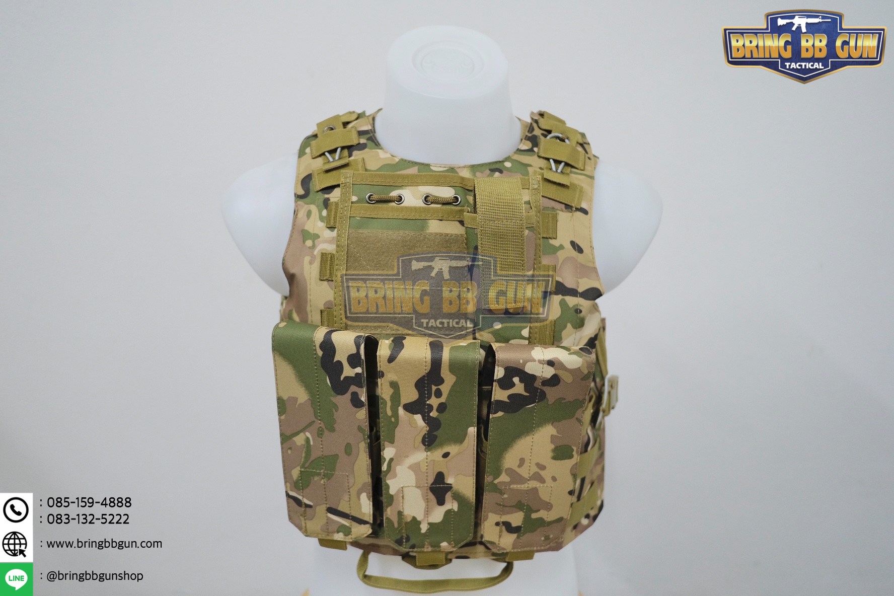 เสื้อเวส รุ่น สลิง (เสื้อเวสสลิง) (เวสสลิง) (เสื้อเกราะ Vest สลิง)