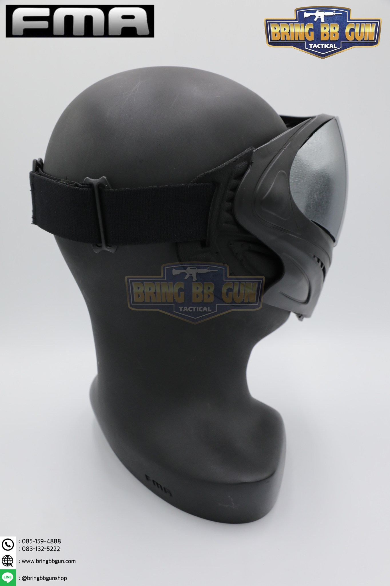 หน้ากาก F1 ยี่ห้อ FMA รุ่น เลนส์ 1 ชั้น