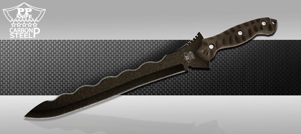 กริช/ฟ้าทะลายโจร มีดเด็กเกอร์2คม งานประยุกต์ สไตล์แทคติคอล รูปทรงดุดัน งานHandmade by PPKNIFE