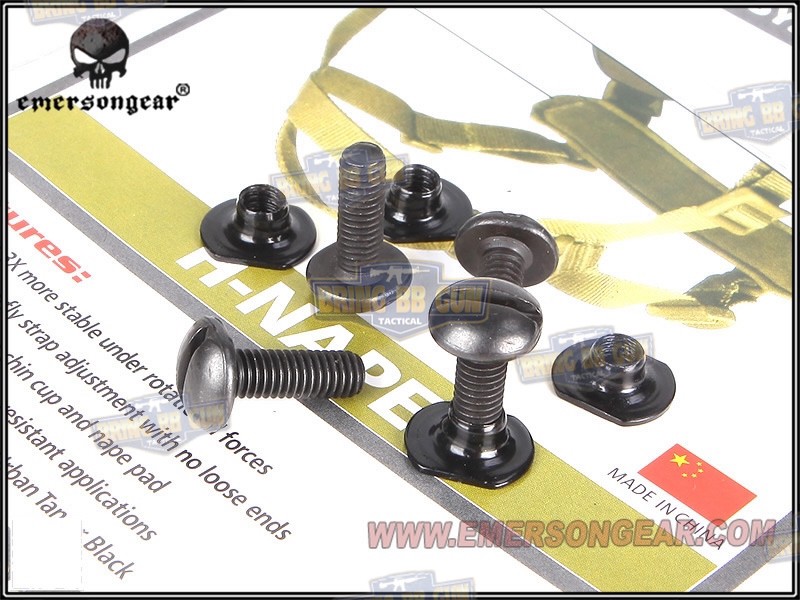 สายรัดคาง ยี่ห้อ Emerson รุ่น ทรงตัว H (EMERSON MICH Helmet Retention System H-Nape)