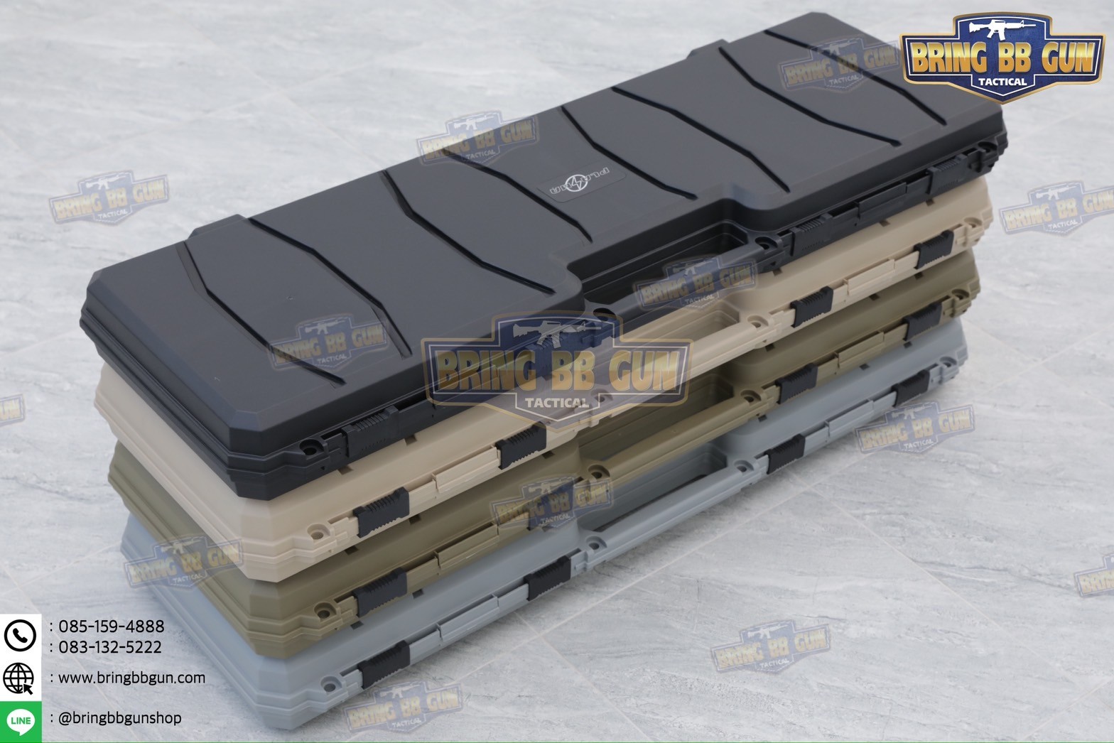 กล่องปืนยาว Plasma Case (ความยาว 1m.) รุ่น Light Weight ปืนยาว (39 นิ้ว) (กล่องกันกระแทรก) (Hard Case) (Light Weight Case)