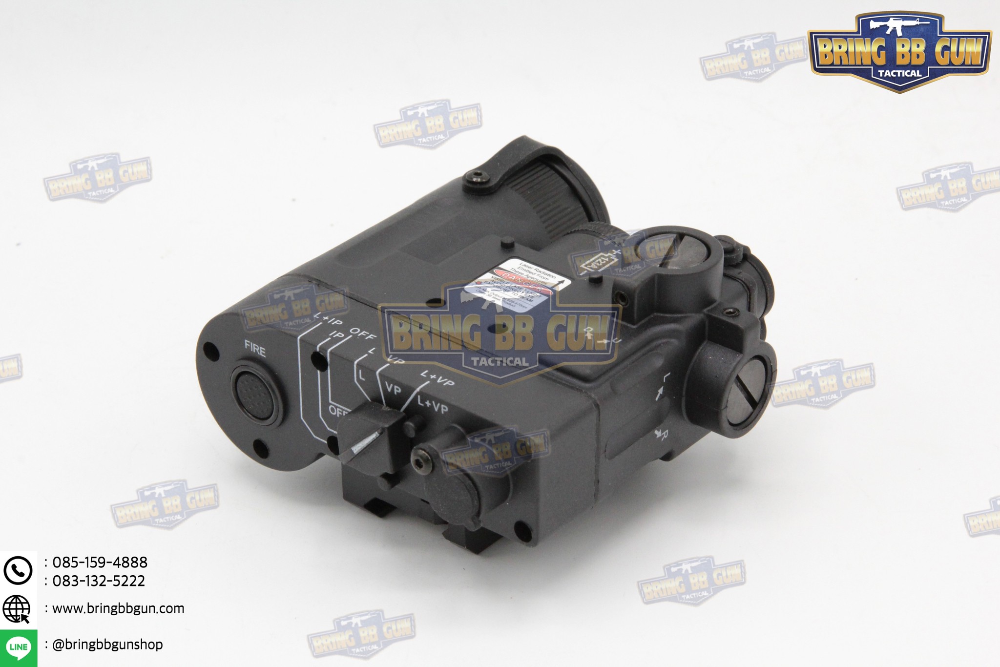 กล่อง DBAL-eMK2 (ไฟฉาย+เลเซอร์ชี้เป้าสีแดง+เลเซอร์ชี้เป้าIR) (กล่องแบตไฟฉาย+เลเซอร์สีแดง)